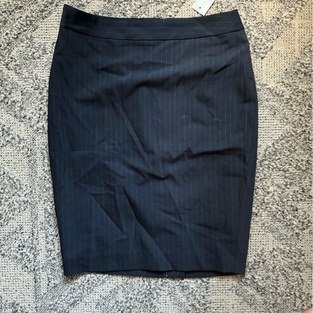 Ann Taylor Navy Mini Skirt